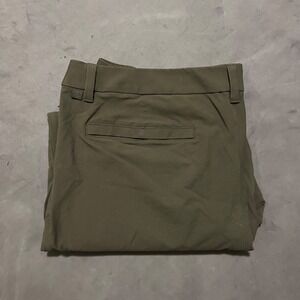 Lululemon ABC Classic-Fit Trouser Pants Stretch VersaTwill Dark Olive Men's 40